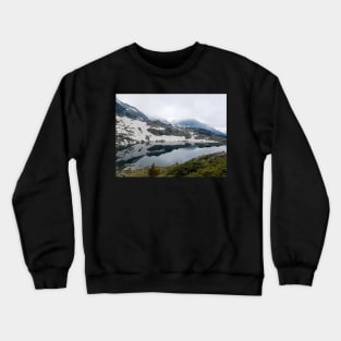 Mountain Lake Reflection Crewneck Sweatshirt